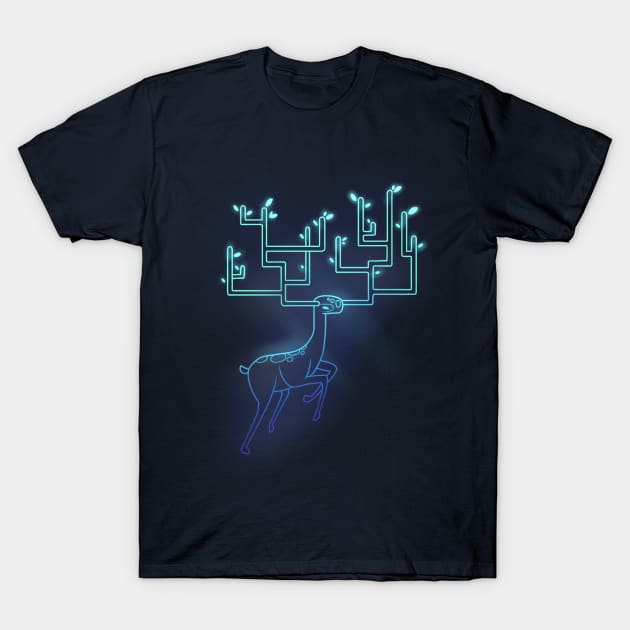 Light of the forest T-Shirt by Gaziter